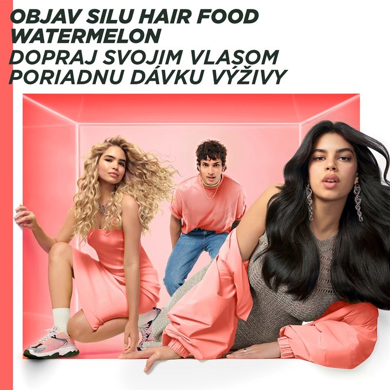 Fructis Hair Food Watermelon šampón - 4